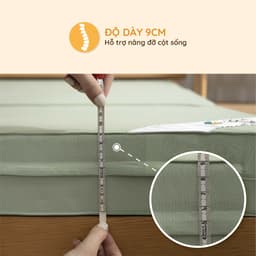 Thumbnail Nệm bông ép K-Bedding By Everon chất vải microfiber KMS, độ dày 5cm và 9cm, bảo hành 5 năm 2