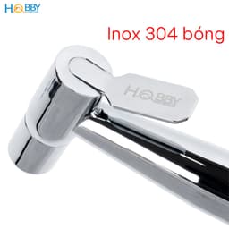 Thumbnail Vòi xịt rửa vệ sinh inox 304 bóng dây cấp 1.5m Hobby home decor VSR10 1
