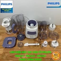 Thumbnail Linh kiện phụ kiện máy xay sinh tố Philips HR2221/00 HR2222/00 HR2223/00 HR2221 HR2222 HR2223 - Hàng chính hãng 1