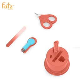 Thumbnail Bộ dụng cụ cắt móng tay kèm nhíp cho bé FATZBABY FB8101SS 4 món (bấm móng tay, kéo cắt móng tay, rũa móng và nhíp) 3