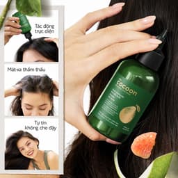 Thumbnail Cải tiến mới - Nước dưỡng tóc tinh dầu bưởi Cocoon ngăn ngừa gãy rụng và hỗ trợ mọc tóc 140ml 4