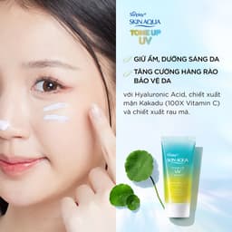 Thumbnail Tinh Chất Chống Nắng Hiệu Chỉnh Sắc Da Sunplay Skin Aqua Tone Up UV Mint Green 50g 4