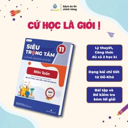 Thumbnail Sách Lớp 11-Siêu trọng tâm 9 Môn: Toán, Lí, Hóa, Sinh, Văn, Anh,Sử,Địa,GD Kte PL chương trình mới 3