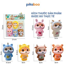 Thumbnail Đồ chơi chíp con vật cao cấp Pikaboo, phát ra âm thanh được làm từ chất liệu cao cấp an toàn 3
