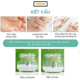 Thumbnail Mặt nạ giấy dưỡng trắng phục hồi da Pekah Healing Night Mask 25ml 3