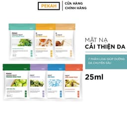 Thumbnail Mặt nạ giấy dưỡng trắng phục hồi da Pekah Healing Night Mask 25ml 1