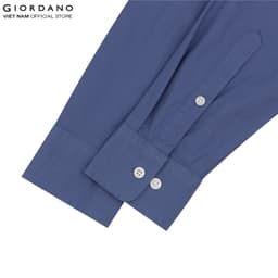 Thumbnail GIORDANO Áo Sơ Mi Nam Dài Tay Logo Classics Shirts 01044043 3