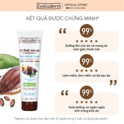 Thumbnail Kem Dưỡng Da Tay Evoluderm Giúp Dưỡng Ẩm Phục Hồi Và Bảo Vệ Tinh Chất Cacao 150ml 4