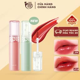 Thumbnail [JT1-JT10] Son Tint Bóng Thuần Chay, Ẩm Mọng, Bền Màu FOIF Juicy Fit Tint 3g 1