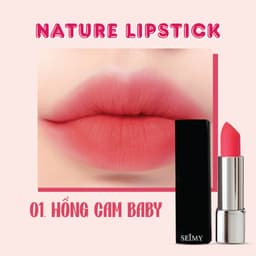 Thumbnail Son thỏi lì Seimy - Nature Lipstick 3,5g 3