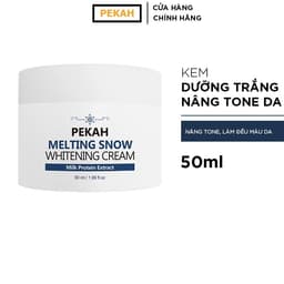 Thumbnail COMBO Kem Nâng Tone PEKAH Melting Snow Whitening Cream 50ml & Kem Chống Nắng PEKAH Skin Protect UV Sunblock 70ml 2