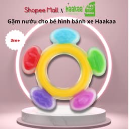 Thumbnail Gặm Nướu Cho Bé Hình Bánh Xe Haakaa, New Zealand. Chất Liệu Silicone Cao Cấp, Chứng Nhận An Toàn FDA 2