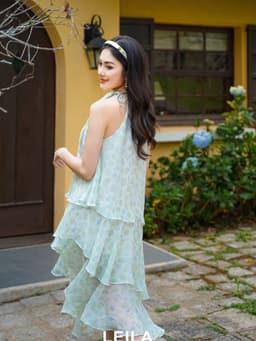 Thumbnail LEILA CLOSET | Đầm maxi thiết kế Sunny 3 tầng không tay 2