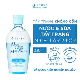Thumbnail Nước Tẩy Trang Senka ALL Clear Water Micellar Fresh 230ML & 70ML 4
