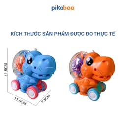 Thumbnail Đồ chơi mô hình chạy đà cao cấp Pikaboo kiểu dáng ô tô, máy bay, các con vật xinh xắn cho trẻ nhỏ 3