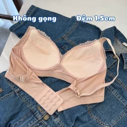 Thumbnail Áo Lót Nữ Không Gọng Đệm 1cm Ren Chống Xước Mút Thông Khí AL0019 By Bechipi 3