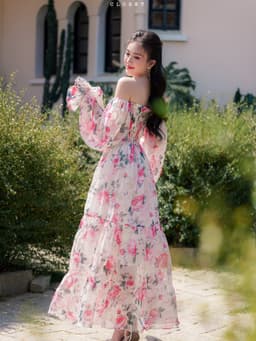 Thumbnail LEILA CLOSET | Đầm maxi thiết kế Julie tay dài đuôi cá 2