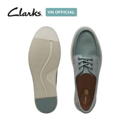 Thumbnail Giày Thuyền Da Nubuck Nam Clarks - Bratton Boat 2