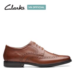 Thumbnail Giày Tây Da Nam Clarks - Howard Wing 4