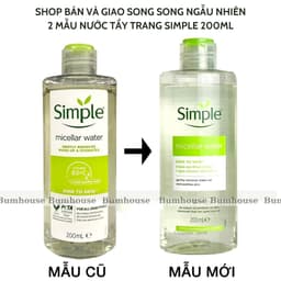 Thumbnail Sữa Rửa Mặt, Toner, Nước Tẩy Trang Dịu Nhẹ Simple Kind To Skin 1