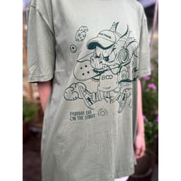 Thumbnail Áo Thun BOO Unisex Regular In Graphic Rồng Trượt Ván Hoan Hỷ 20 Năm 4