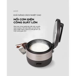 Thumbnail Nồi Cơm Điện Cuckoo 3 lít CR-1755- Lòng nồi chống dính- Hàng chính hãng- Bảo hành 2 năm 4
