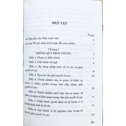Thumbnail Sách - Luật Tố Cáo (Hiện Hành) (Sửa Đổi Năm 2020) 3