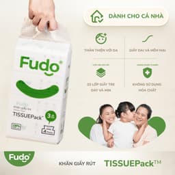Thumbnail Thùng Khăn Giấy Rút Để Bàn ║ Fudo Bamboo® ║ TISSUEPACK™ 2