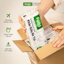 Thumbnail Thùng Khăn Giấy Bỏ Túi ║ Fudo Bamboo® ║ TISSUEPOCKET™ 3
