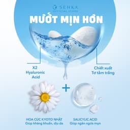 Thumbnail Bộ 02 Nước tẩy trang Micellar Giảm Mụn Senka All Clear Water Acne Care 230ml/chai 2