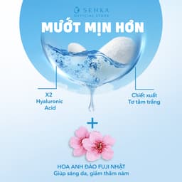 Thumbnail Nước tẩy trang Micellar Dưỡng Sáng Cấp ẩm Senka All Clear Water Bright 230ml/chai 2