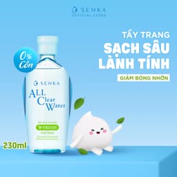 Thumbnail Nước tẩy trang Micellar Giảm Bóng Nhờn Senka All Clear Water Fresh 230ml/chai 1