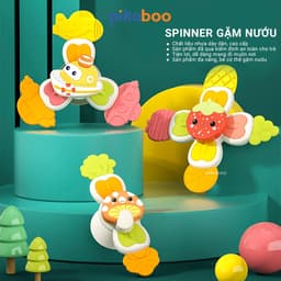 Thumbnail Đồ chơi con quay spinner gặm nướu ngộ nghĩnh 3 trong 1 cao cấp Pikaboo bộ 3 con quay cao cấp an toàn 2