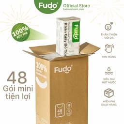 Thumbnail Thùng Khăn Giấy Bỏ Túi ║ Fudo Bamboo® ║ TISSUEPOCKET™ 2