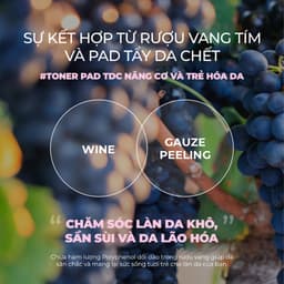 Thumbnail Toner Pad Tẩy Tế Bào Chết Rượu Vang Nâng Cơ và Trẻ Hoá Da Neogen Dermalogy Wine Lift PHA Gauze Peeling 30 Miếng 4