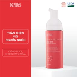 Thumbnail Sữa Rửa Mặt Tạo Bọt Đậu Đỏ Cỏ Cây Hoa Lá 150g Giúp Làm Sạch Dịu Nhẹ, Mềm Mại, Sáng Mịn 2