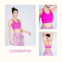 Thumbnail Áo Bra Tập Yoga Gym Kèm Đệm Rời Livan Sport Nhiều Màu Sắc Lựa Chọn, Áo Bra Thể Thao, Áo Bra Kèm Đệm 3