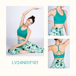 Thumbnail Áo Bra Tập Yoga Gym Kèm Đệm Rời Livan Sport Nhiều Màu Sắc Lựa Chọn, Áo Bra Thể Thao, Áo Bra Kèm Đệm 2