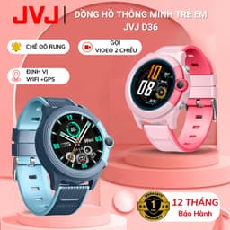 Thumbnail Đồng hồ thông minh trẻ em JVJ D36 D31 Y66 Y63 - Có gọi video hình ảnh, Hỗ trợ tiếng Việt, Kháng nước IP67 - Bảo hành 12T 1