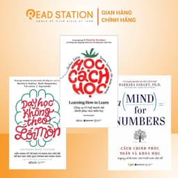 Thumbnail Combo Sách: Học Cách Học + Dạy Học Không Theo Lối Mòn + Cách Chinh Phục Toán Và Khoa Học (Tái bản) 1