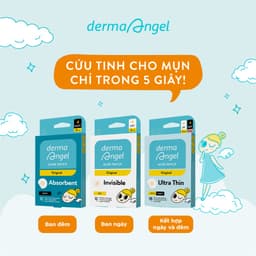Thumbnail Combo Dán Mụn Day & Night Derma Angel 12 Miếng x 2 2