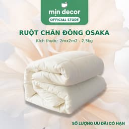 Thumbnail Ruột chăn bông sợi Osaka Mịn Decor kích thước 2mx2m2 giữ nhiệt tốt êm ái nhẹ nhàng 2