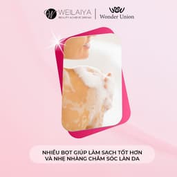 Thumbnail Sữa tắm trắng da, làm sạch da toàn thân Niacinamide Weilaiya thơm lâu phù hợp cho mọi loại da 450ml new 4