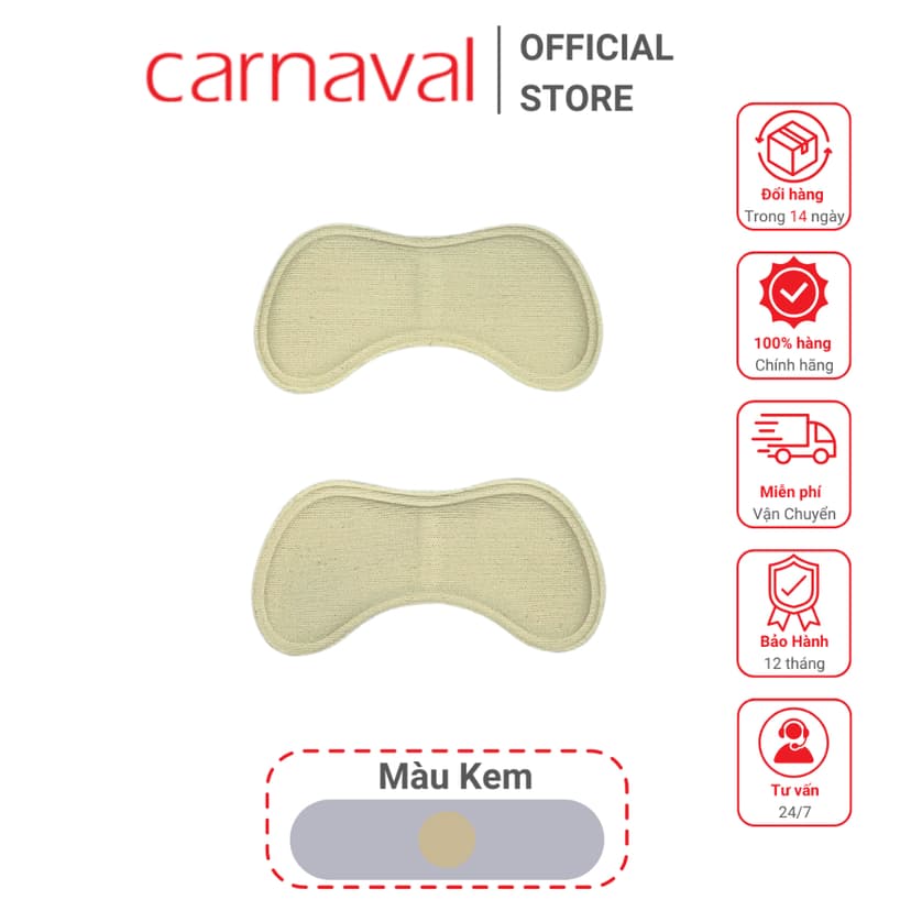 Ảnh Miếng lót giày nữ Carnaval siêu êm ái, bảo vệ gót chân và mang lại cảm giác thoải mái tuyệt đối. 4