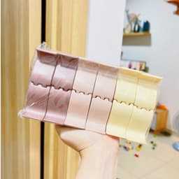 Thumbnail Set 12 kẹp tóc càng cua 5 răng mix 3 màu trơn 2