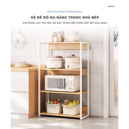 Thumbnail Kệ lò vi sóng IGA sắp xếp không gian bếp gọn gàng phong cách hiện đại GM05 1