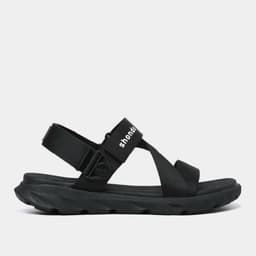 Thumbnail Giày sandal Shondo đen full quai xoay 360 dành cho nam nữ F6X1111 2