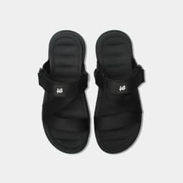 Thumbnail Giày sandal Shondo đen full quai xoay 360 dành cho nam nữ F6X1111 3