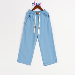 Thumbnail Quần Bò Giấy Suông Chippo Quần Jean Đi Học Cho Bé Gái từ 7 đến 12 Tuổi 22 kg đến 40 kg 2