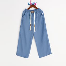 Thumbnail Quần Bò Giấy Suông Chippo Quần Jean Đi Học Cho Bé Gái từ 7 đến 12 Tuổi 22 kg đến 40 kg 1